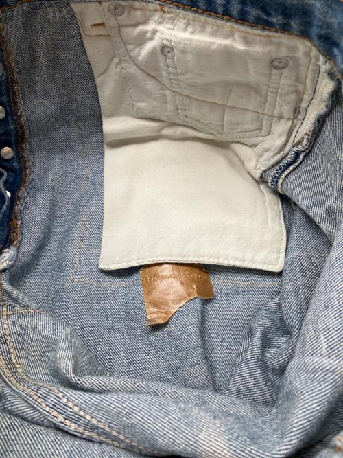 seven by seven（セブンバイセブン）seven by seven (セブンバイセブン) ミンクポケットデニムパンツ ブルー サイズ:Sの古着・服飾アイテム