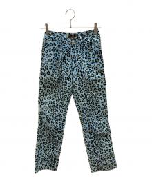 FENDI（フェンディ）の古着「総柄パンツ」｜スカイブルー×イエロー