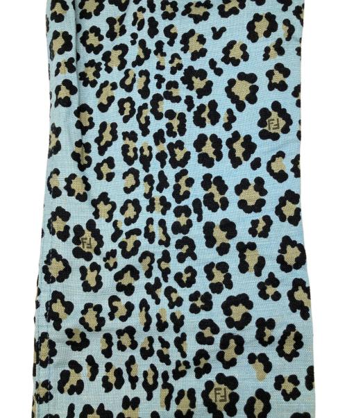 FENDI（フェンディ）FENDI (フェンディ) 総柄パンツ スカイブルー×イエロー サイズ:26Inchの古着・服飾アイテム