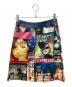 DOLCE & GABBANA (ドルチェ＆ガッバーナ) 総柄ミディスカート インディゴ×マルチカラー サイズ:24：6000円