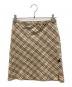 BURBERRY BLUE LABEL (バーバリー ブルー レーベル) ノバチェックスカート　デザイナーズインポート ベージュ サイズ:38：5000円