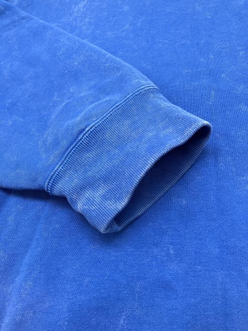 NIKE（ナイキ）NIKE (ナイキ) stussy (ステューシー) Acid Wash Crew ストリート ブルー サイズ:Lの古着・服飾アイテム