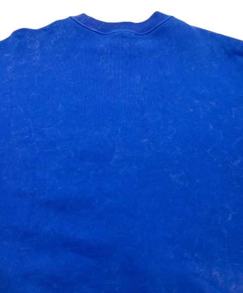 NIKE（ナイキ）NIKE (ナイキ) stussy (ステューシー) Acid Wash Crew ストリート ブルー サイズ:Lの古着・服飾アイテム