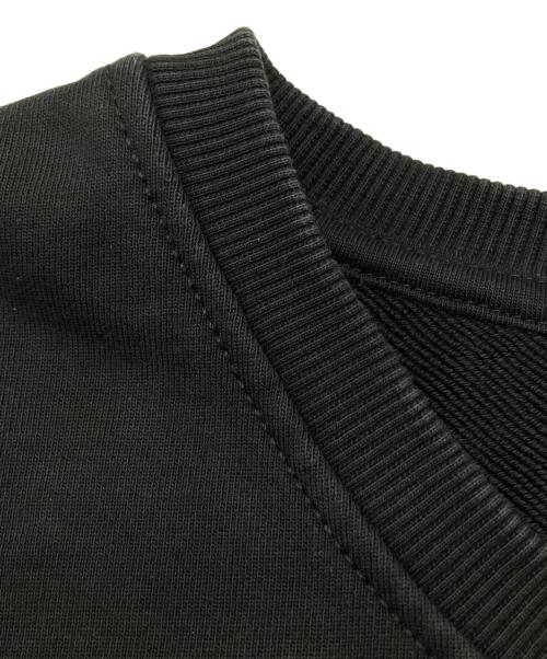 DIESEL（ディーゼル）DIESEL (ディーゼル) クルーネックスウェット デザイナーズインポート ブラック サイズ:Sの古着・服飾アイテム