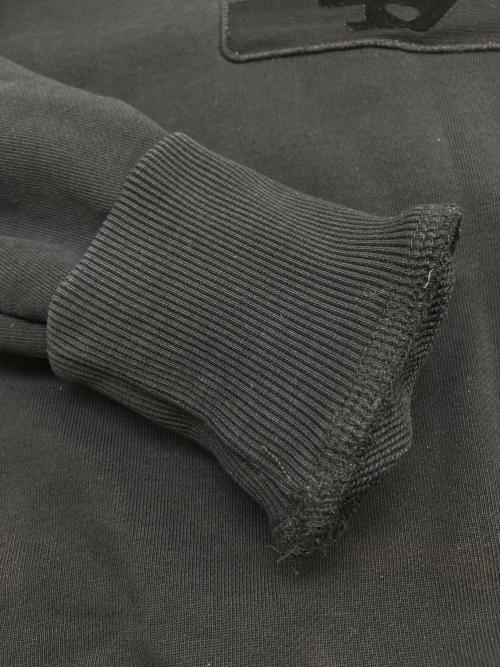 DIESEL（ディーゼル）DIESEL (ディーゼル) クルーネックスウェット デザイナーズインポート ブラック サイズ:Sの古着・服飾アイテム