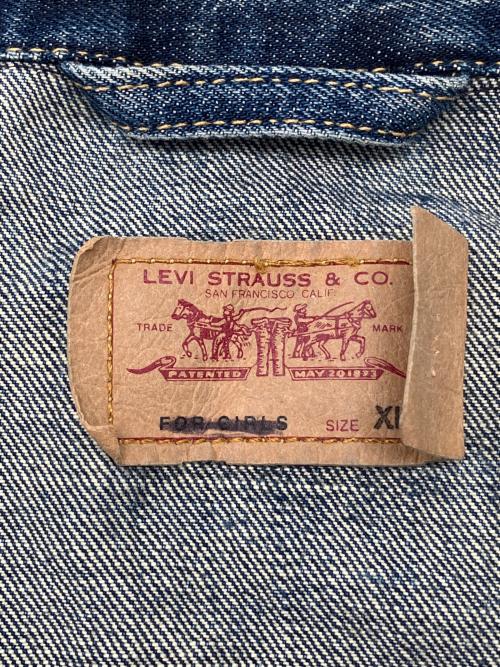 LEVI'S（リーバイス）LEVI'S (リーバイス) デニムジャケット　ユーロモデル　ヴィンテージアメカジ インディゴ サイズ:XLの古着・服飾アイテム