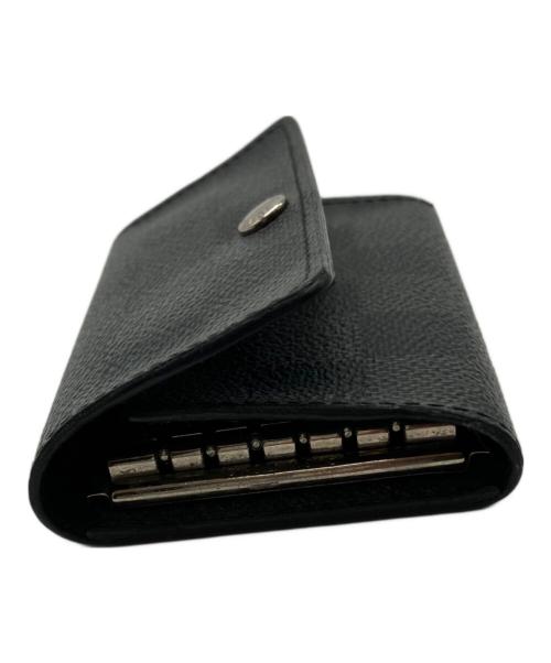 LOUIS VUITTON（ルイ ヴィトン）LOUIS VUITTON (ルイ ヴィトン) モノグラム・エクリプス	キーケース ミュルティクレ6 ブラックの古着・服飾アイテム