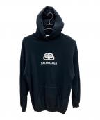 BALENCIAGAバレンシアガ）の古着「プルオーバーパーカー」｜ブラック