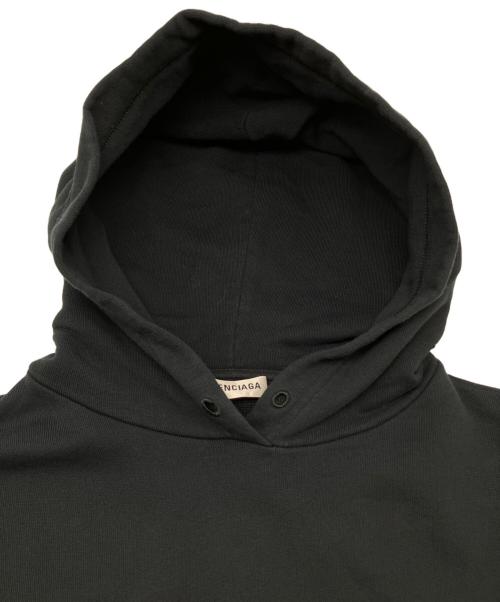 BALENCIAGA（バレンシアガ）BALENCIAGA (バレンシアガ) プルオーバーパーカー ブラック サイズ:XSの古着・服飾アイテム
