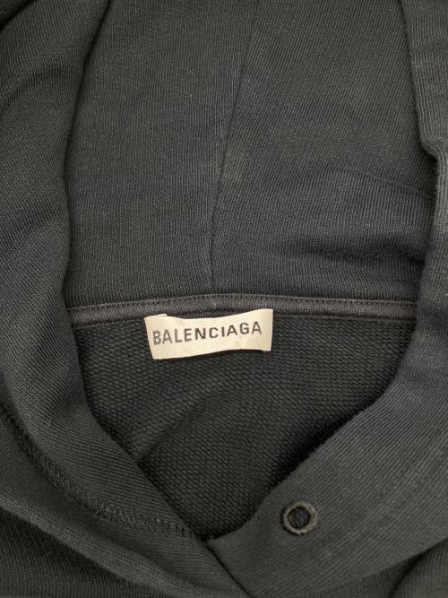 BALENCIAGA（バレンシアガ）BALENCIAGA (バレンシアガ) プルオーバーパーカー ブラック サイズ:XSの古着・服飾アイテム