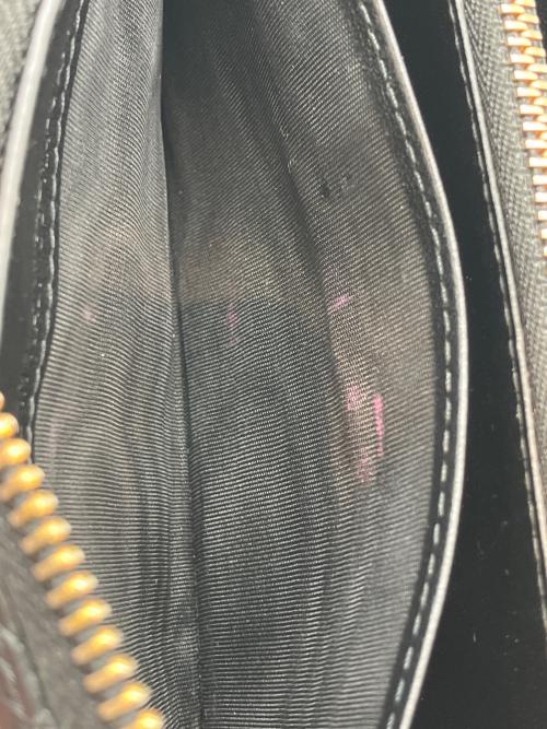 Christian Dior（クリスチャン ディオール）Christian Dior (クリスチャン ディオール) ラウンドファスナー財布 カナージュ ブラックの古着・服飾アイテム