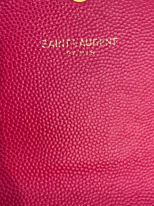 Yves Saint Laurent（イヴサンローラン）Yves Saint Laurent (イヴサンローラン) 長財布 ショッキングピンクの古着・服飾アイテム