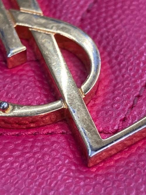 Yves Saint Laurent（イヴサンローラン）Yves Saint Laurent (イヴサンローラン) 長財布 ショッキングピンクの古着・服飾アイテム