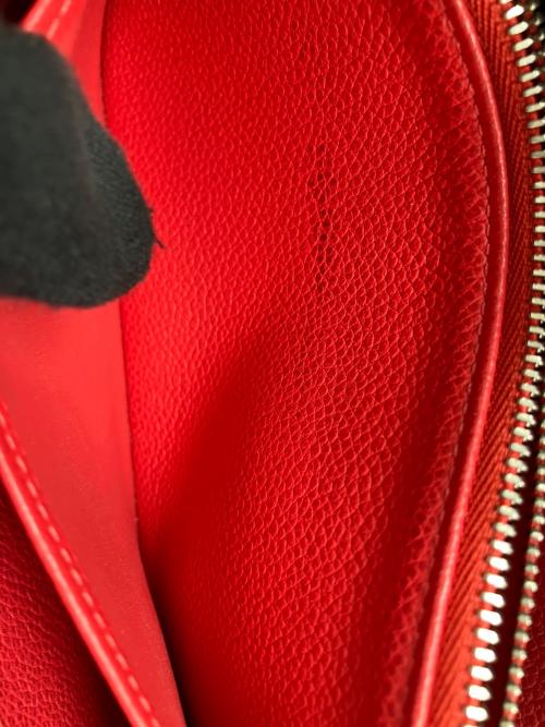 LOUIS VUITTON（ルイ ヴィトン）LOUIS VUITTON (ルイ ヴィトン) モノグラム・アンプラント	ポルトフォイユ・サラ スリーズ レッドの古着・服飾アイテム
