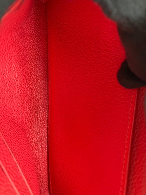 LOUIS VUITTON（ルイ ヴィトン）LOUIS VUITTON (ルイ ヴィトン) モノグラム・アンプラント	ポルトフォイユ・サラ スリーズ レッドの古着・服飾アイテム