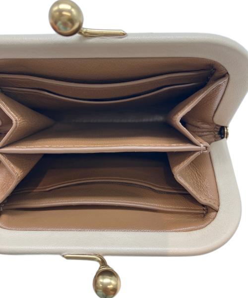 COACH（コーチ）COACH (コーチ) キスロック コイン パース・フローラル プリントがま口財布 ベージュの古着・服飾アイテム