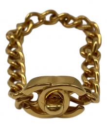 CHANEL（シャネル）の古着「ヴィンテージ ココマーク ターンロック」｜ゴールド