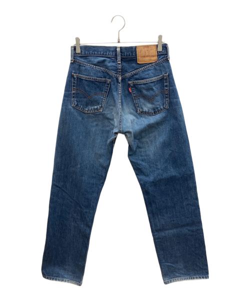 LEVI'S（リーバイス）LEVI'S (リーバイス) 90s 復刻502XXセルビッチデニムパンツセミオートマチックTALON 赤耳 釦裏T09 BIG E 古着 ブルー サイズ:W31×L36の古着・服飾アイテム
