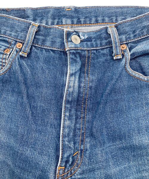 LEVI'S（リーバイス）LEVI'S (リーバイス) 90s 復刻502XXセルビッチデニムパンツセミオートマチックTALON 赤耳 釦裏T09 BIG E 古着 ブルー サイズ:W31×L36の古着・服飾アイテム