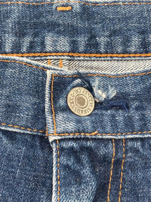 LEVI'S（リーバイス）LEVI'S (リーバイス) 90s 復刻502XXセルビッチデニムパンツセミオートマチックTALON 赤耳 釦裏T09 BIG E 古着 ブルー サイズ:W31×L36の古着・服飾アイテム