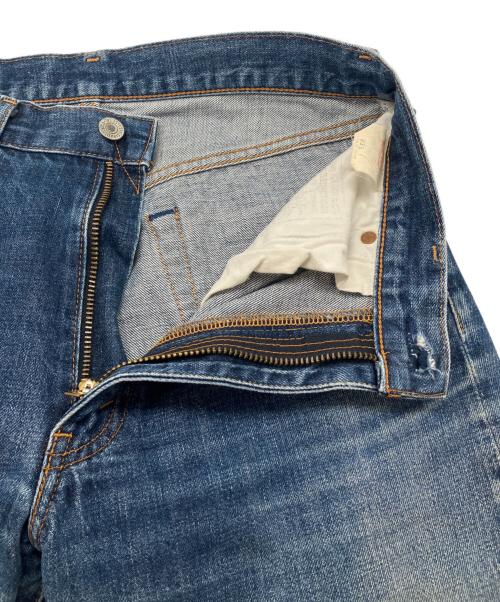 LEVI'S（リーバイス）LEVI'S (リーバイス) 90s 復刻502XXセルビッチデニムパンツセミオートマチックTALON 赤耳 釦裏T09 BIG E 古着 ブルー サイズ:W31×L36の古着・服飾アイテム