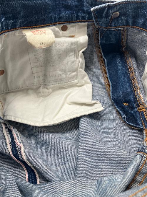 LEVI'S（リーバイス）LEVI'S (リーバイス) 90s 復刻502XXセルビッチデニムパンツセミオートマチックTALON 赤耳 釦裏T09 BIG E 古着 ブルー サイズ:W31×L36の古着・服飾アイテム