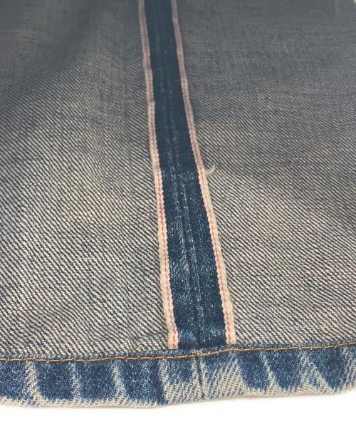 LEVI'S（リーバイス）LEVI'S (リーバイス) 90s 復刻502XXセルビッチデニムパンツセミオートマチックTALON 赤耳 釦裏T09 BIG E 古着 ブルー サイズ:W31×L36の古着・服飾アイテム