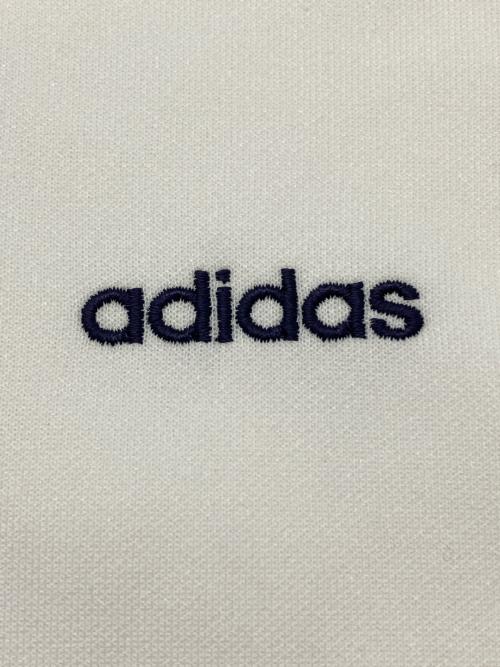 adidas（アディダス）adidas (アディダス) 00sトラックジャケット　2005年12月製　古着 ホワイト×ネイビー サイズ:Ｍの古着・服飾アイテム