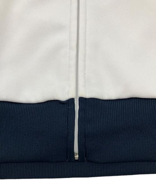 adidas（アディダス）adidas (アディダス) 00sトラックジャケット　2005年12月製　古着 ホワイト×ネイビー サイズ:Ｍの古着・服飾アイテム