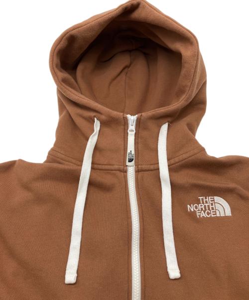 THE NORTH FACE（ザ ノース フェイス）THE NORTH FACE (ザ ノース フェイス) ジップパーカー　アウトドア ブラウン サイズ:Lの古着・服飾アイテム