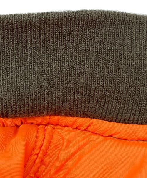 ALPHA（アルファ）ALPHA (アルファ) リバーシブルMA-1ジャケット　ヴインテージアメカジ グリーン サイズ:XXSの古着・服飾アイテム