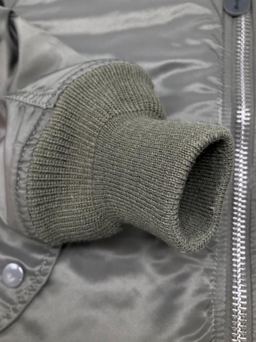 ALPHA（アルファ）ALPHA (アルファ) リバーシブルMA-1ジャケット　ヴインテージアメカジ グリーン サイズ:XXSの古着・服飾アイテム