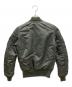 ALPHA (アルファ) リバーシブルMA-1ジャケット　ヴインテージアメカジ グリーン サイズ:XXS：12000円