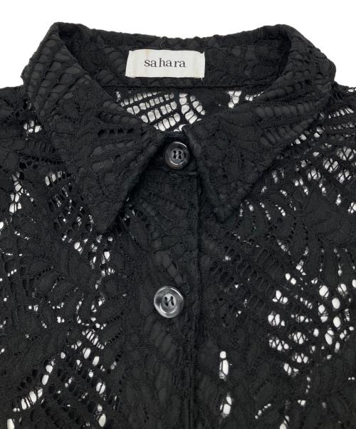 sahara（サハラ）sahara (サハラ) 長袖シャツ ブラック サイズ:不明の古着・服飾アイテム