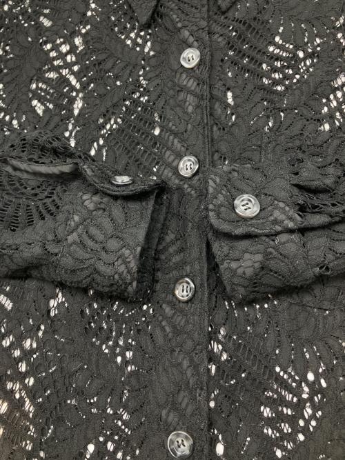 sahara（サハラ）sahara (サハラ) 長袖シャツ ブラック サイズ:不明の古着・服飾アイテム