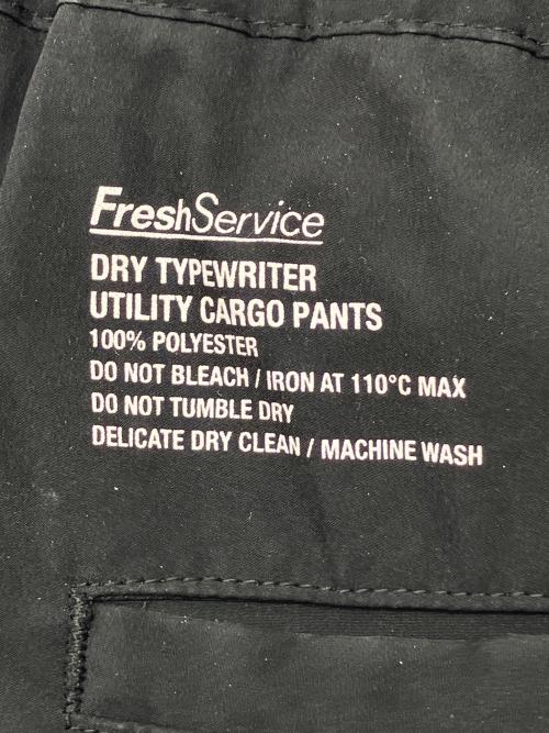 FreshService（フレッシュサービス）FreshService (フレッシュサービス) DRY TYPEWRITER UTILITY CARGO PANTS ブラック サイズ:SIZE ONEの古着・服飾アイテム
