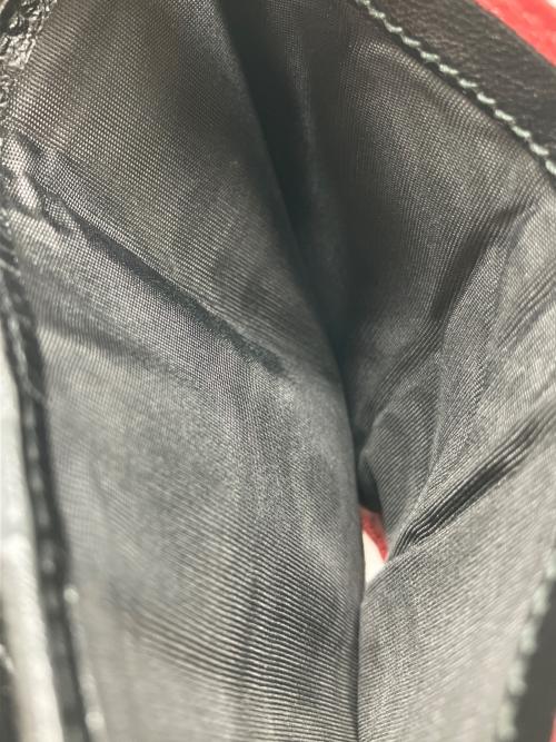 GUCCI（グッチ）GUCCI (グッチ) 2つ折り財布 GGマーモント GG ブラック×レッドの古着・服飾アイテム