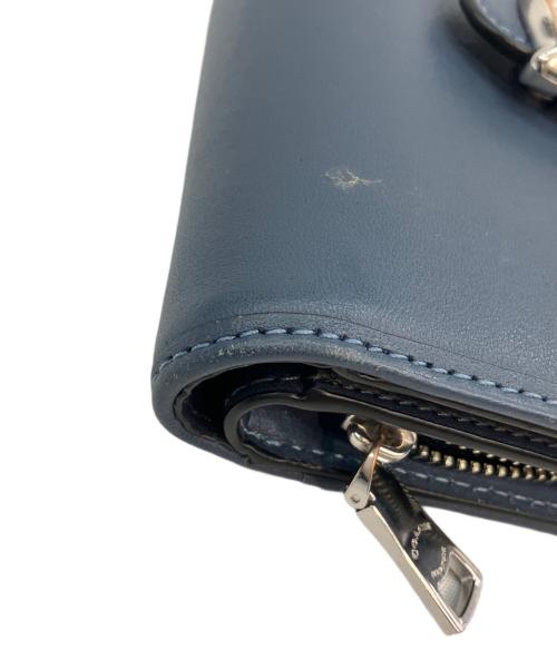 COACH（コーチ）COACH (コーチ) 2つ折り財布 ネイビーの古着・服飾アイテム