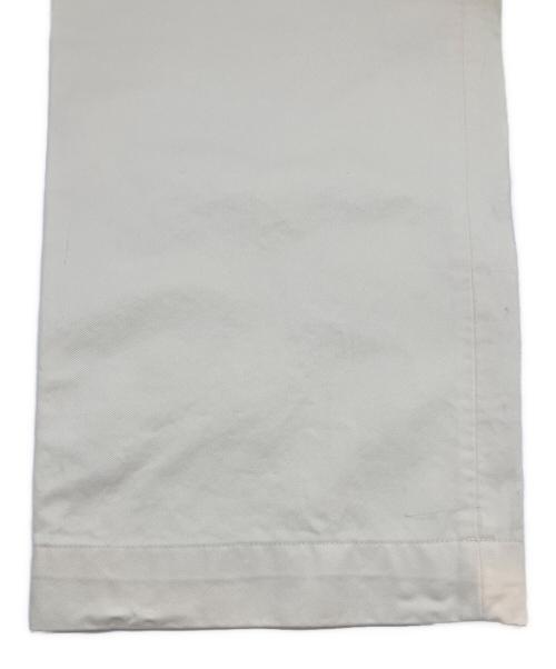 AURALEE（オーラリー）AURALEE (オーラリー) WASHED FINX CHINO ONE-TUCK PANTS　25SS ホワイト サイズ:3の古着・服飾アイテム