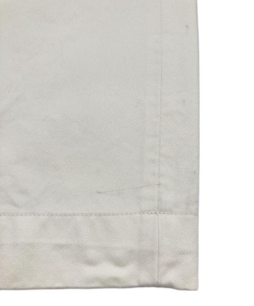AURALEE（オーラリー）AURALEE (オーラリー) WASHED FINX CHINO ONE-TUCK PANTS　25SS ホワイト サイズ:3の古着・服飾アイテム