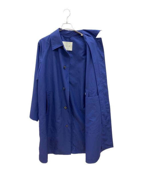 MACKINTOSH（マッキントッシュ）MACKINTOSH (マッキントッシュ) ステンカラーコート　BELFORD ブルー サイズ:36の古着・服飾アイテム