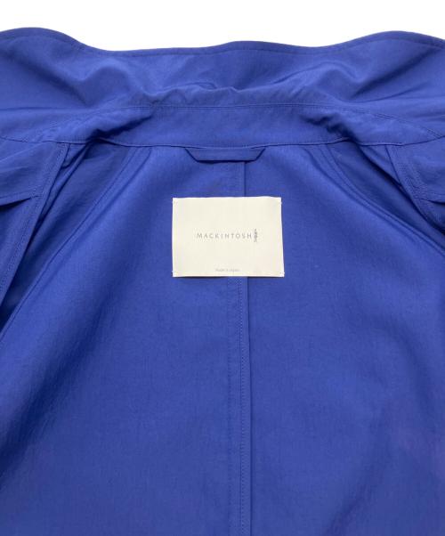 MACKINTOSH（マッキントッシュ）MACKINTOSH (マッキントッシュ) ステンカラーコート　BELFORD ブルー サイズ:36の古着・服飾アイテム