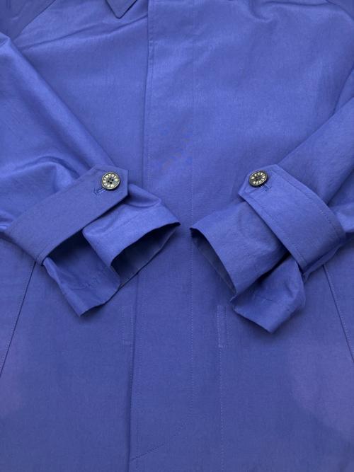MACKINTOSH（マッキントッシュ）MACKINTOSH (マッキントッシュ) ステンカラーコート　BELFORD ブルー サイズ:36の古着・服飾アイテム