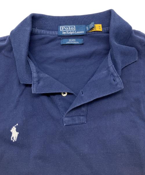 POLO RALPH LAUREN（ポロ・ラルフローレン）POLO RALPH LAUREN (ポロ・ラルフローレン) BEAMS (ビームス) 別注ポニー刺繍ポロシャツ ネイビー サイズ:XLの古着・服飾アイテム