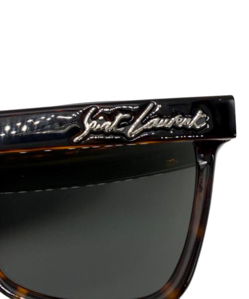 Saint Laurent Paris（サンローランパリ）Saint Laurent Paris (サンローランパリ) サングラス ブラック×ブラウン サイズ:56□17-145の古着・服飾アイテム