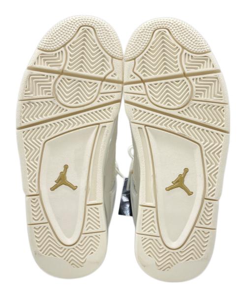 NIKE（ナイキ）NIKE (ナイキ) スニーカー　NIKE　Women's Air Jordan 4 Retro（ウィメンズ　エアジョーダン　フォー　レトロ） ホワイト サイズ:23.5㎝の古着・服飾アイテム