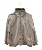 ）の古着「90sジップアップジャケット OLD STUSSY 紺タグ 古着」｜ベージュ