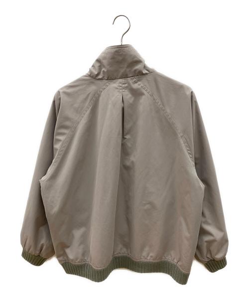 stussy（ステューシー）stussy (ステューシー) 90sジップアップジャケット OLD STUSSY 紺タグ 古着 ベージュ サイズ:Ｍの古着・服飾アイテム