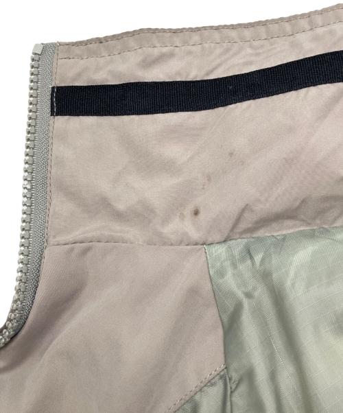 stussy（ステューシー）stussy (ステューシー) 90sジップアップジャケット OLD STUSSY 紺タグ 古着 ベージュ サイズ:Ｍの古着・服飾アイテム