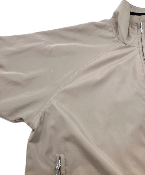 stussy（ステューシー）stussy (ステューシー) 90sジップアップジャケット OLD STUSSY 紺タグ 古着 ベージュ サイズ:Ｍの古着・服飾アイテム
